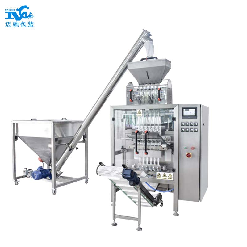  Vertical Multi-lane 4-Side Sealing Stick Pack Powder Packing Machine
